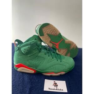 Nike Air Jordan 6 Retro NRG Green Gatorade Size 12M AJ5986-335
